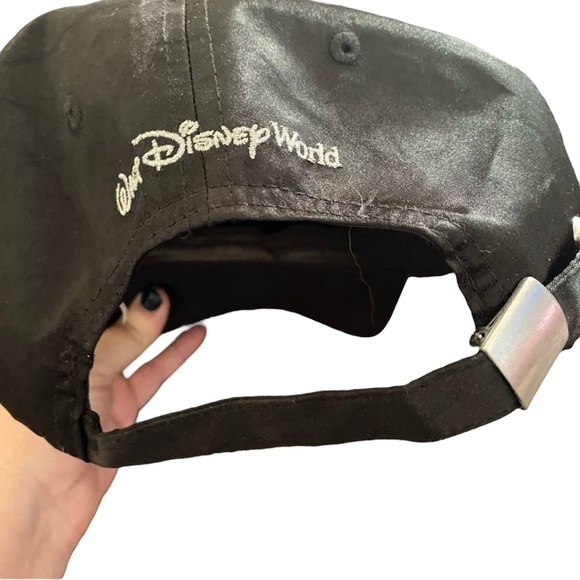 Disney Parks Cinderella Castle Fireworks Glitter Satin Hat. Adjustable. - Picture 7 of 7